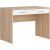 Nepo Plus Schreibtisch mit 2 Schubladen 100 x 59 cm - Eiche hell/wei