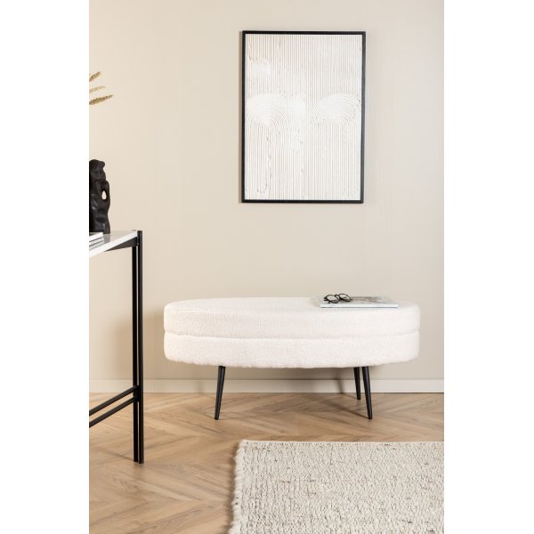 Rino Hocker - Weißer Teddy Rino Hocker - Weißer Teddy