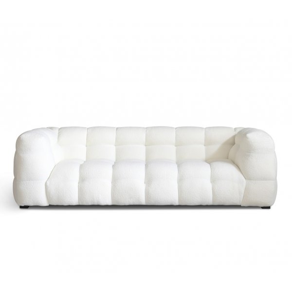Sofa aus Bouclè - Länge 235 cm Sofa aus Bouclè - Länge 235 cm