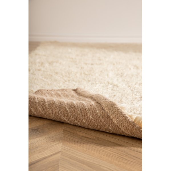 Wollteppich Yoko - Beige Wollteppich Yoko - Beige