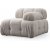 Petite 3-Sitzer-Sofa - Creme