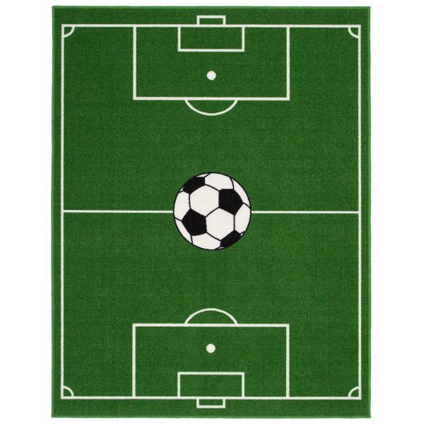 Fuballmatte - Grn - 133x170 cm