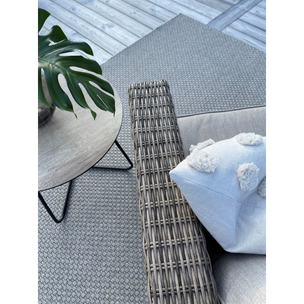 Flachgewebter Teppich Pampero Grau Flachgewebter Teppich Pampero Grau