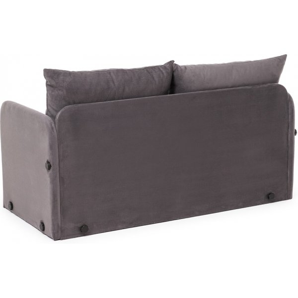 Saga 2-Sitzer-Schlafsofa - Grau Saga 2-Sitzer-Schlafsofa - Grau