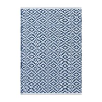 Baumwollteppich Davina - blau Baumwollteppich Davina - blau