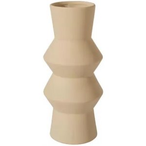 Rolo Vase - Creme