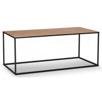 Mio Couchtisch 120 x 60 cm - Eiche / Schwarz Mio Couchtisch 120 x 60 cm - Eiche / Schwarz