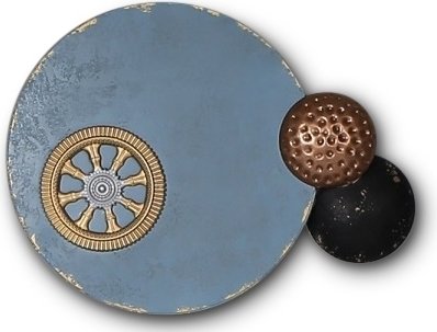 Bern Wanddekoration aus Metall - Vintage