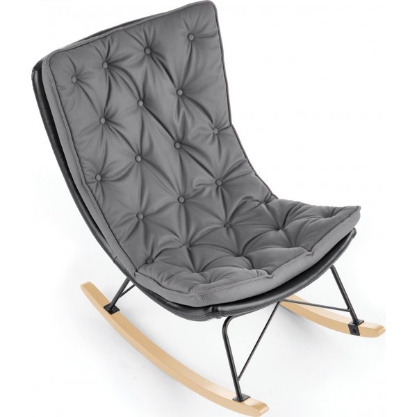 Prisma Schaukelstuhl - Grau