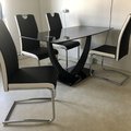 Kundenbild Esszimmerstuhl Nataly - Schwarz/Weiß