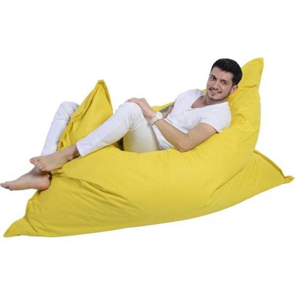 Riesiger Sitzsack - Gelb Riesiger Sitzsack - Gelb