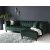Diwansofa Dotto mit Nieten - Grner Samt