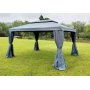 Athener Pavillon 400x300cm - Grau