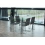 Edge Esstisch 140 cm - Chrom