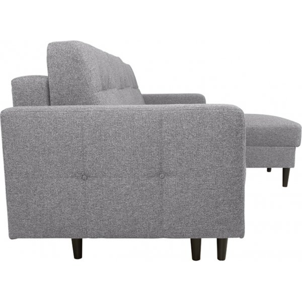 Schlafsofa Noret - Schwarz