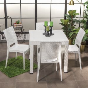 Meco Outdoor-Essgruppe - Wei