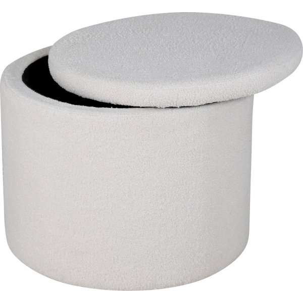 Sitzkissen Jabar - Weißer Teddy Sitzkissen Jabar - Weißer Teddy