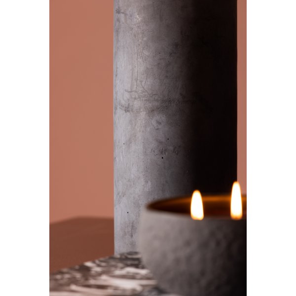 Nancy Tischlampe - Grau/Schwarz