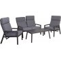 Loungegruppe Lerida - Grau