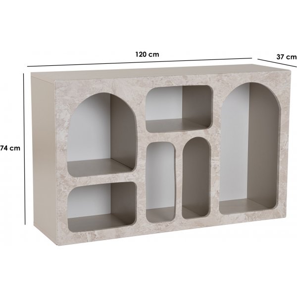 Liva-Regal B: 120 cm - Travertin