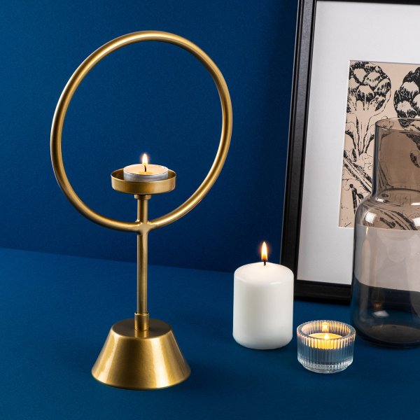 Kairos Kerzenhalter - Gold Kairos Kerzenhalter - Gold