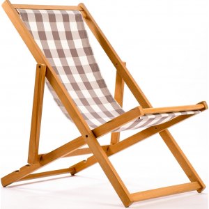 Repose Beach Liegestuhl - Grau/Weiß + Möbelpflegeset für Textilien Repose Beach Liegestuhl - Grau/Weiß + Möbelpflegeset für Textilien