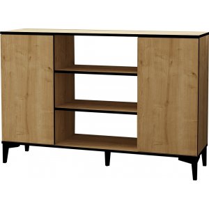 Ebin Sideboard - Saphireiche/Schwarz