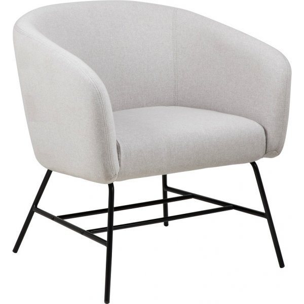 Glasgow Sessel - Hellgraue Wolle