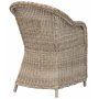 Gartengruppe: 6 Sthle und Tisch 200 x 100 cm Rattan - Hampton/Mercury