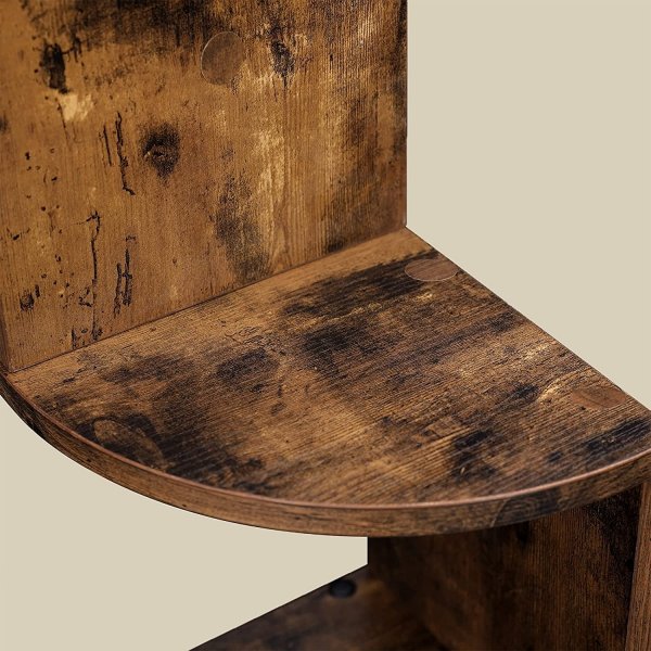 Damaskus-B�cherregal - Braun