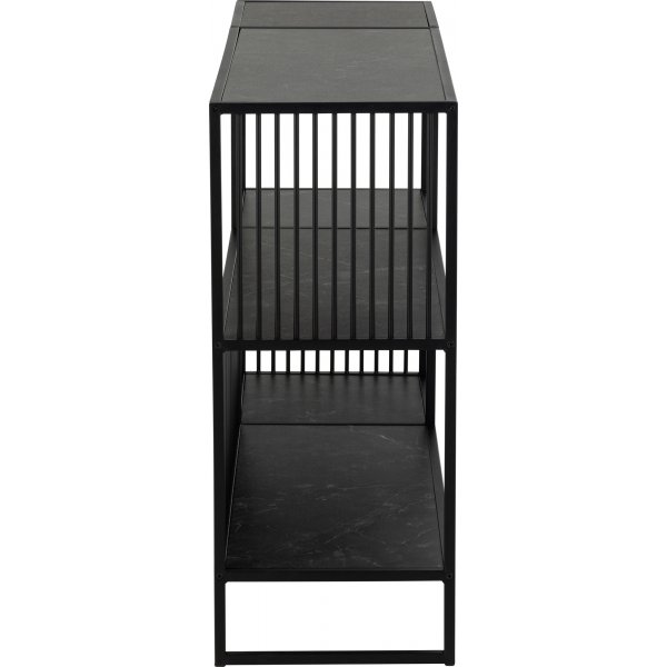 Strington B�cherregal niedrig - Schwarz