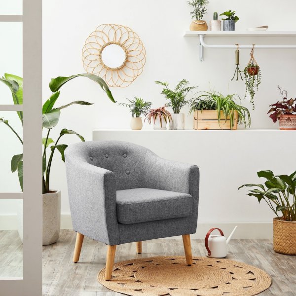 Sessel Cyrus - Grau Sessel Cyrus - Grau