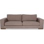 Neplus 3-Sitzer-Sofa - Braun