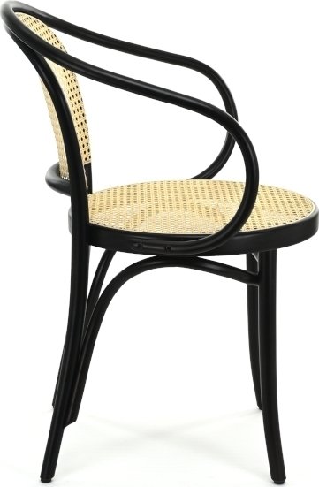 Stuhl Nr. 30 mit Rückenlehne und Sitzfläche aus Rattan - Beliebige Farbe des Gestells Stuhl Nr. 30 mit Rückenlehne und Sitzfläche aus Rattan - Beliebige Farbe des Gestells