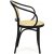 Stuhl Nr. 30 mit Rckenlehne und Sitzflche aus Rattan - Beliebige Farbe des Gestells