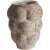 Pimona Vase 19 x 19 x 25 cm - Creme/Braun