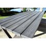Scottsdale Outdoor-Gruppentisch 150 cm inkl. 4 Solana-Sthle - Shabby Chic grau
