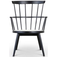Scoop Lounge Sessel - Schwarz / Rattan Scoop Lounge Sessel - Schwarz / Rattan