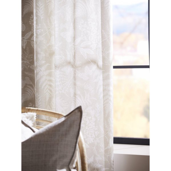 Farnvorhang 2er-Pack 2 x 135 x 290 cm - Leinen