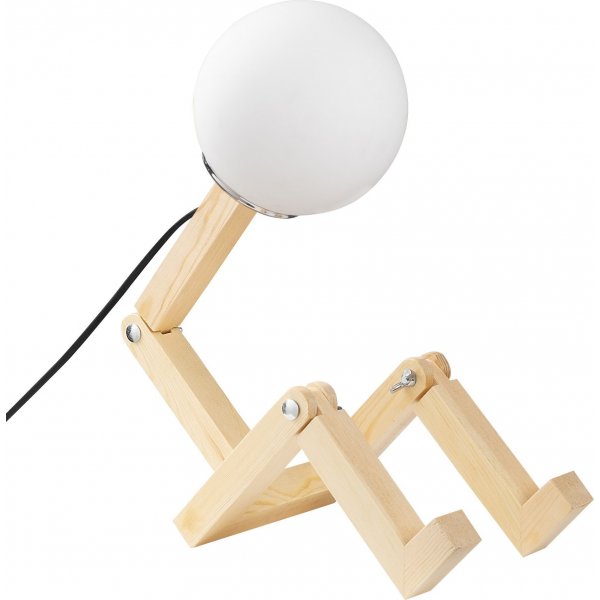 Milet Tischlampe opal - Natur