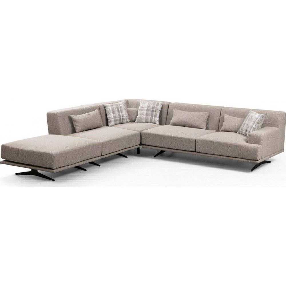 Bentley Ecksofa links - Beige - Ecksofas, Sofas
