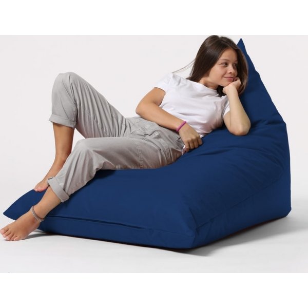 Pyramiden-Sitzsack - Dunkelblau Pyramiden-Sitzsack - Dunkelblau
