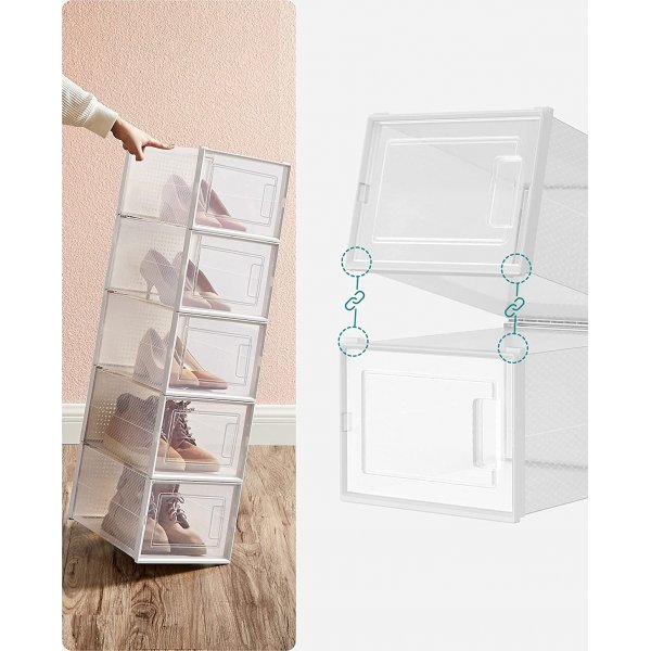 Linton Aufbewahrungsbox 35x25 cm 18er-Pack - Transparent Linton Aufbewahrungsbox 35x25 cm 18er-Pack - Transparent