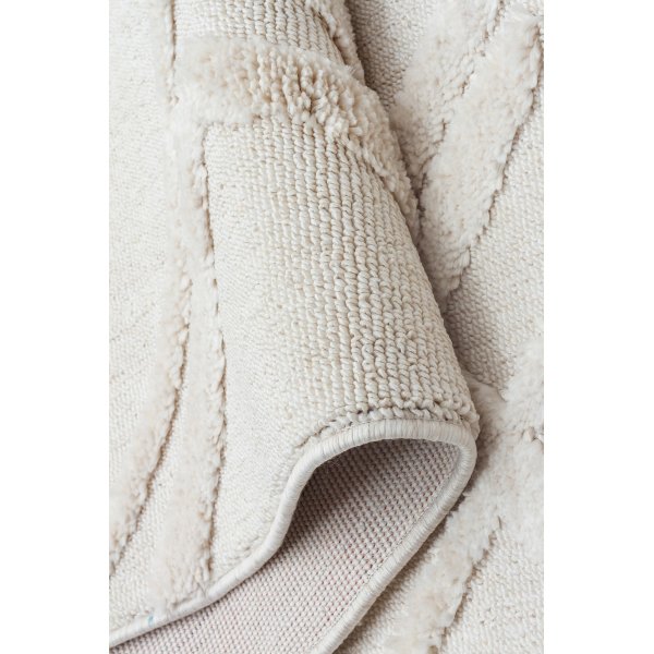 Teppich Trazo 3 - Weiß Teppich Trazo 3 - Weiß
