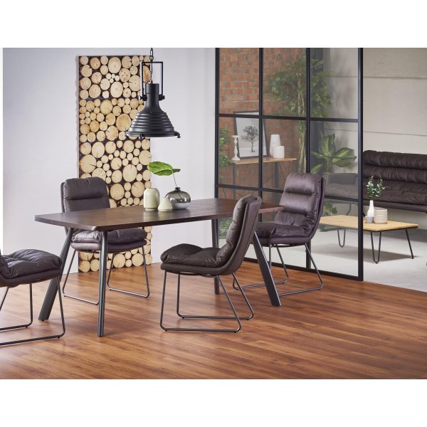 Stockholm Esstisch 180 cm - Walnuss gebeizt