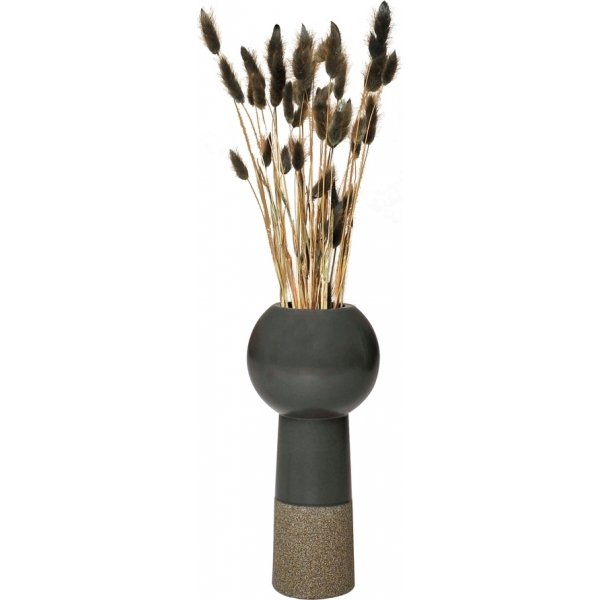 Eva Vase klein - Grau/Braun Eva Vase klein - Grau/Braun