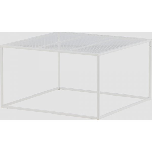Netz Couchtisch 80 x 80 cm - Wei�
