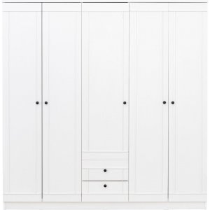 Lia Kleiderschrank 175 x 52 x 178 cm - Wei