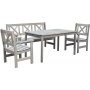 Bollns Outdoor-Sessel - Grau
