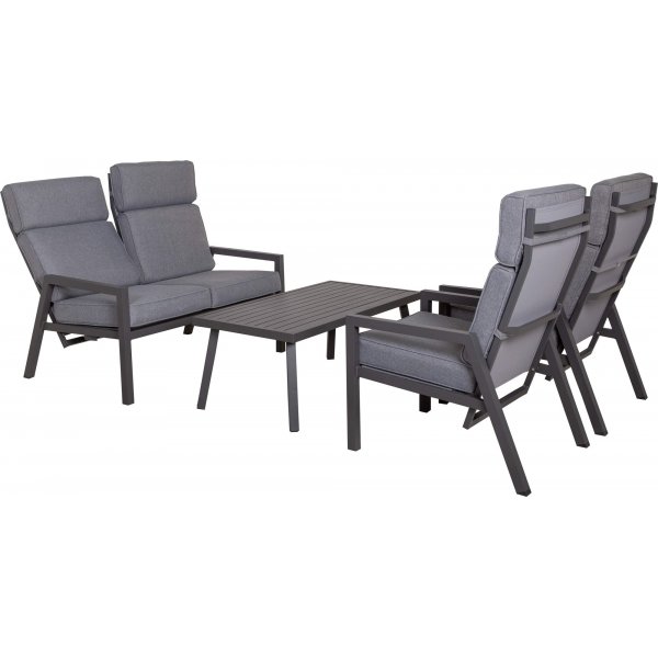 Loungegruppe Lerida - Grau